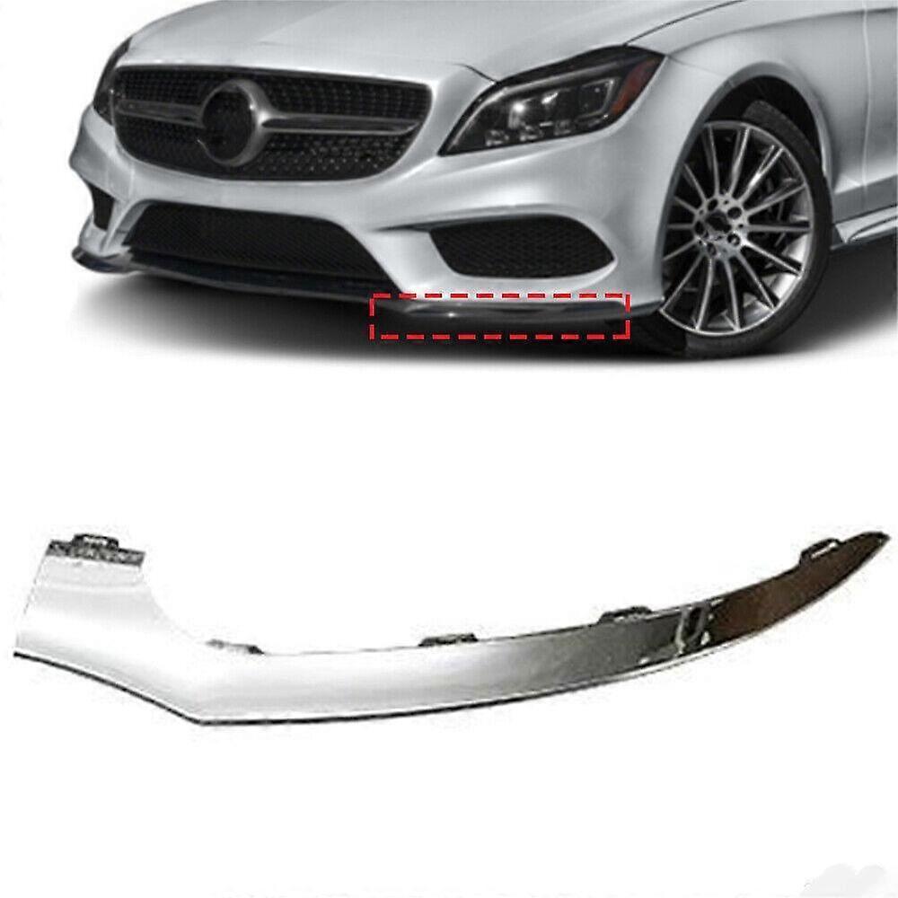 Lahdek For Mercedes Benz W218 CLS-CLASS 2015-18 Left Spoiler Front Lip Bumper