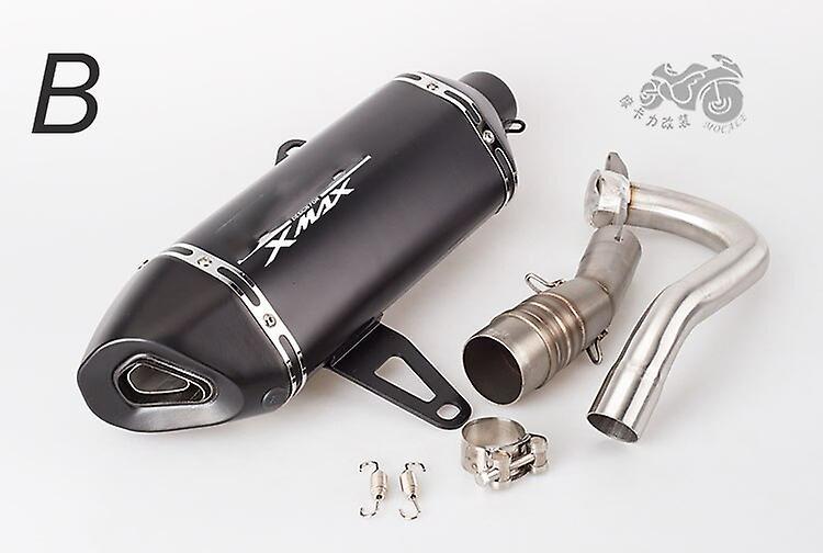 Arysiedder Motorcycle Modified Exhaust Xmax250 Exhaust Pipe Front Section Xmax300 Modified Scorpio Exhaust Pipe Xmax 3