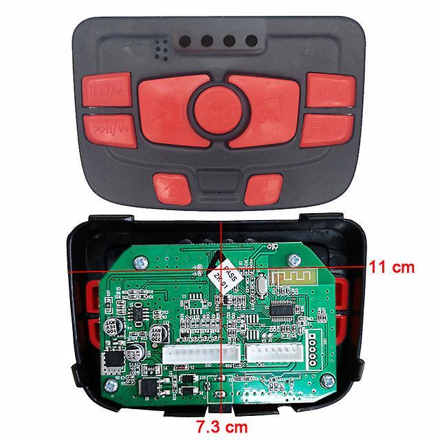 Unitoney Multi-functional Children Ride-on Electric Vehicle Controller 12v, Central Controller For Baby Car Control red