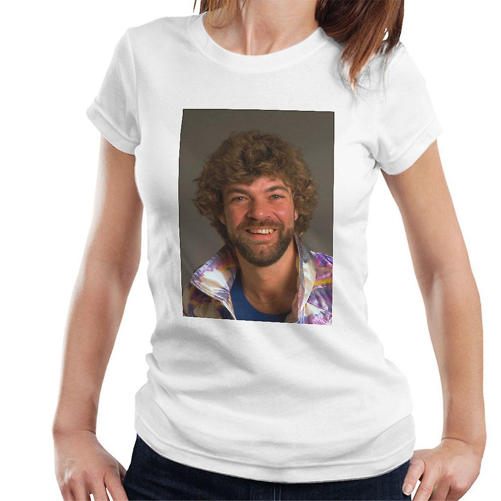 TV Times Matthew Kelly Television Presenter Women's T-Shirt White Large