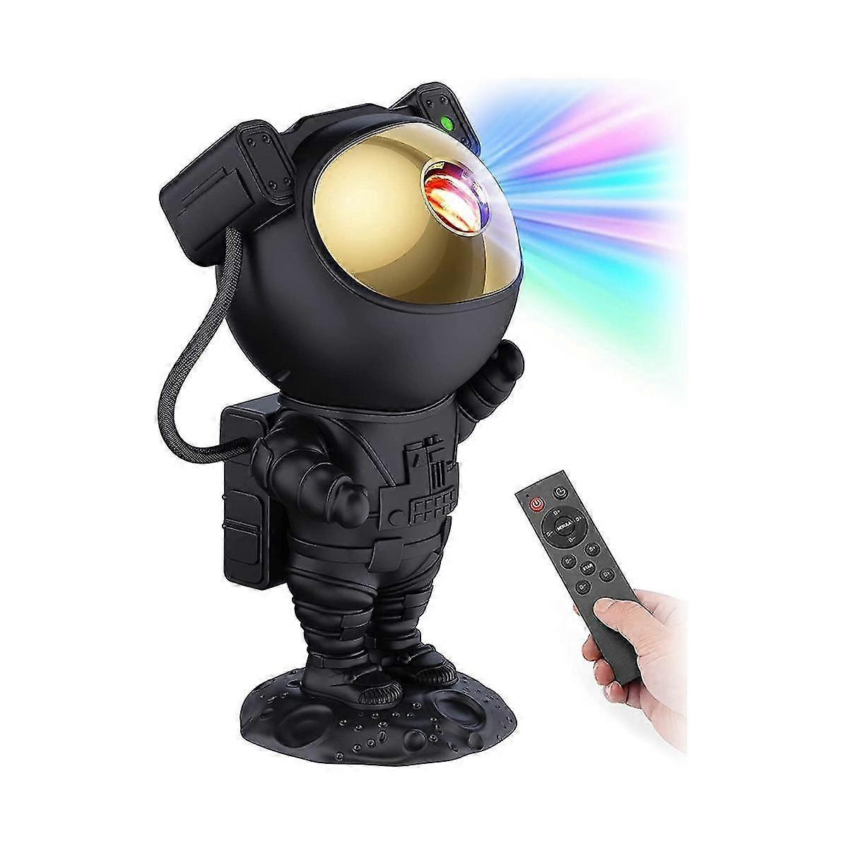 Asiv Star Projector Galaxy Night Light - Astronaut Space Projector, Starry Ceiling Lamp With Timer Remot