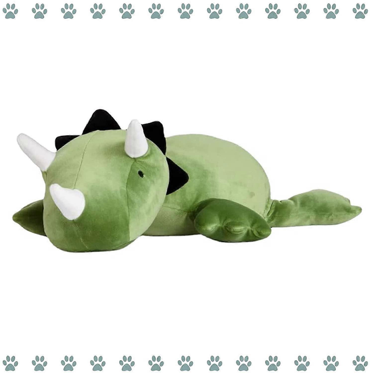 Tinor Dinosaur Weighted Plush Pillow - Cute Soft Weighted Dinosaur Plush Throw Pillowfort(Size: 60cm 0.56kg)