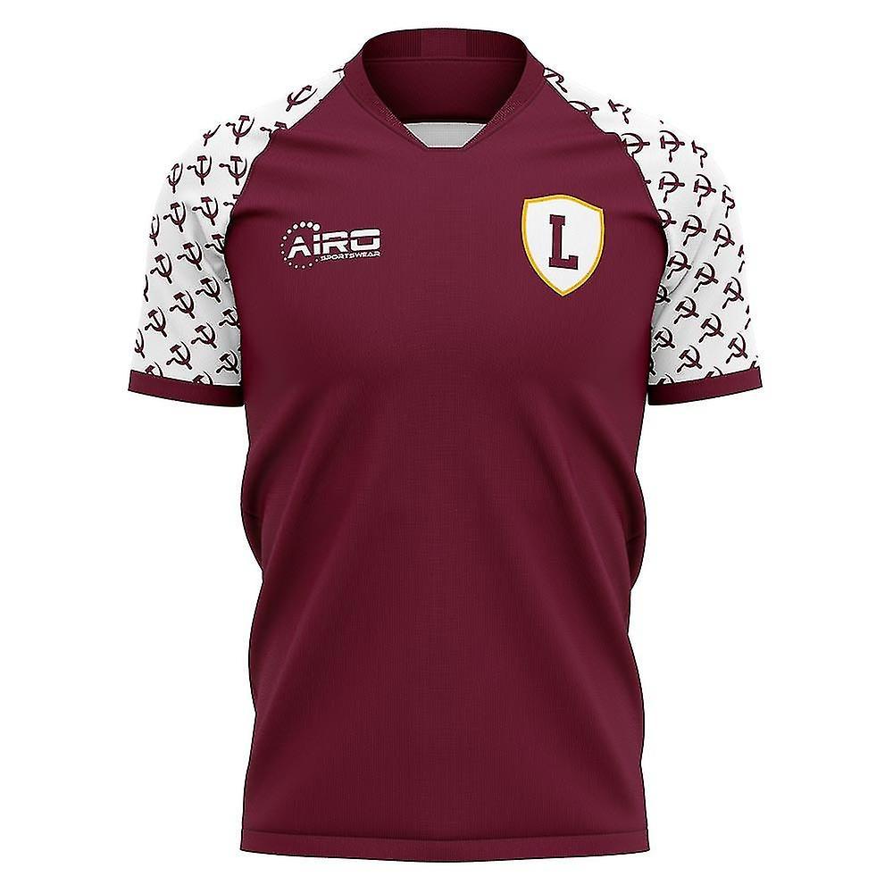 Airo Sportswear 2023-2024 Livorno Home Concept Football Shirt - Womens Yellow XL - UK Size 16