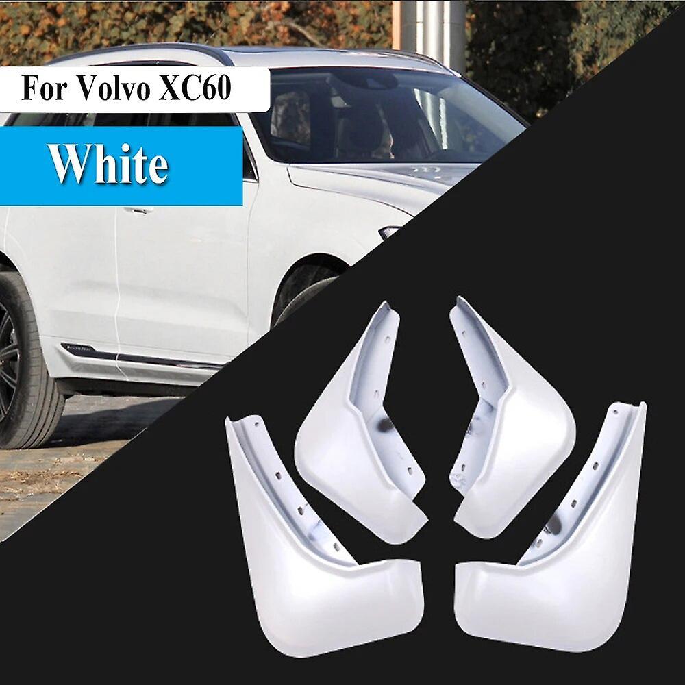 Scitoo For Volvo XC60 2018 2019 2020 Front & Rear Fender Mudguard Splash Guards Mud Flap Car Tire Fender Flares Accessories White