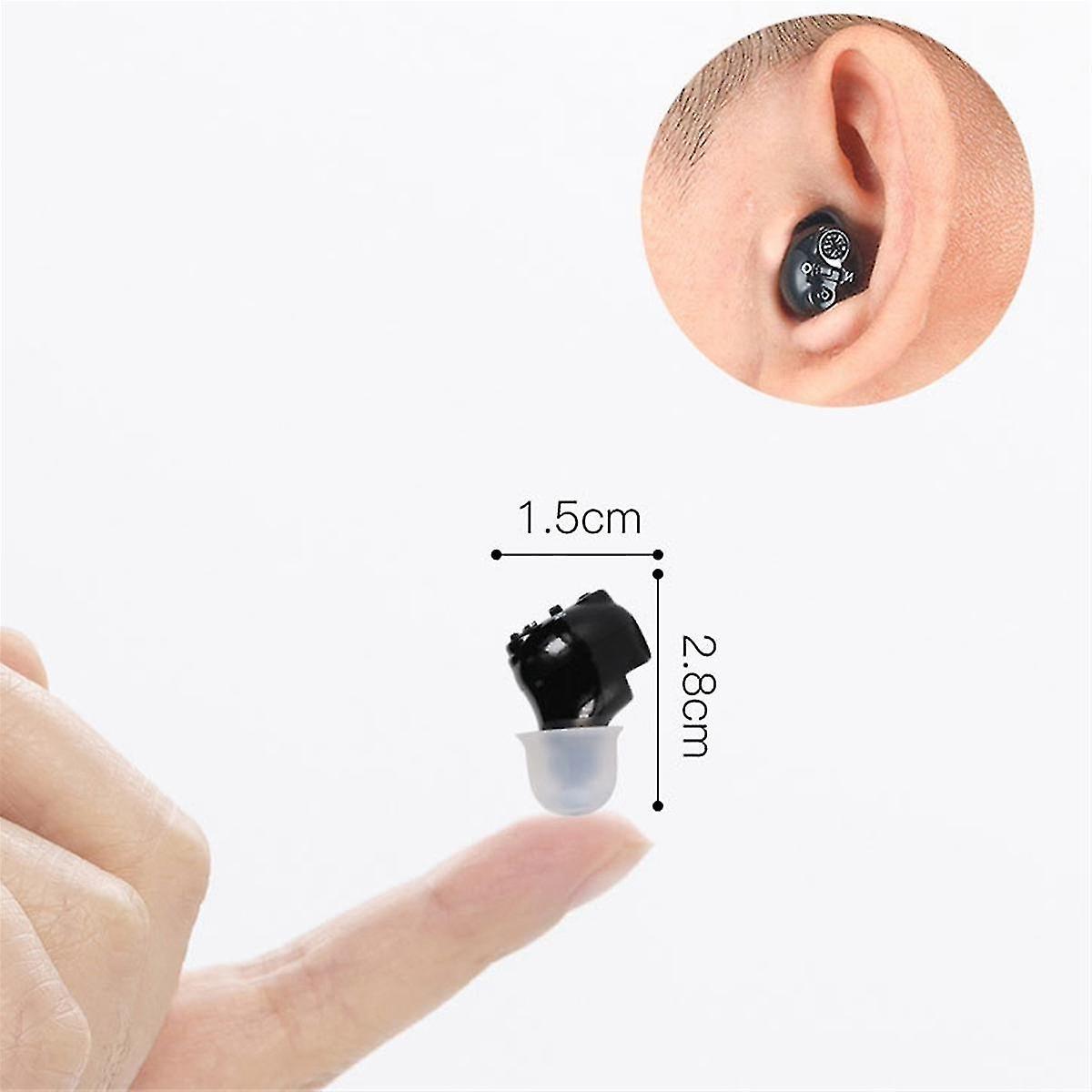 Guangzhou Yunlan Trading Co., Rechargeable Hearing Aid Mini Inner Ear Deaf Amplifier for the Elderly Intelligent Noise Reduction