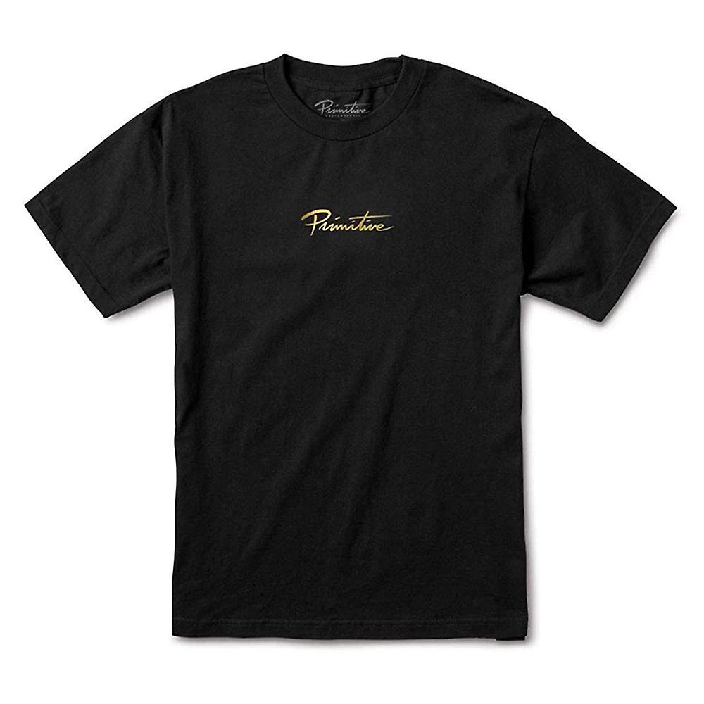 Primitive Apparel Primitive Mini Nuevo Gold Foil T-Shirt Black S