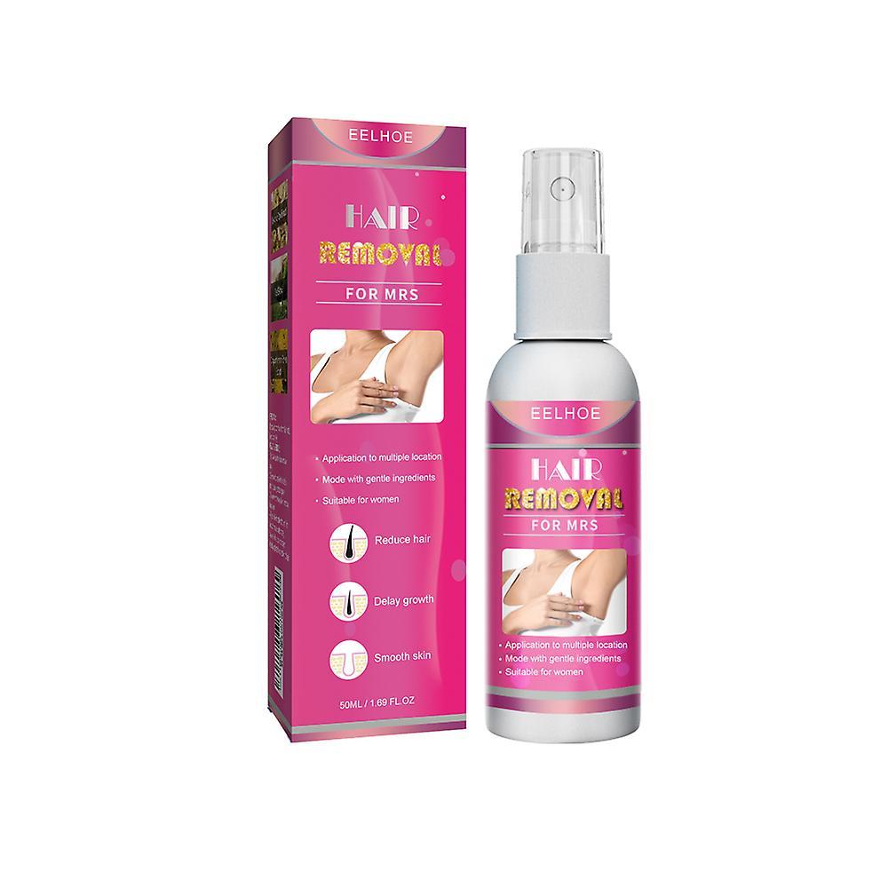 Jielin Hair Removal Spray Foam for Men Women, No Irritation Hair Removal Cream Women 50ml