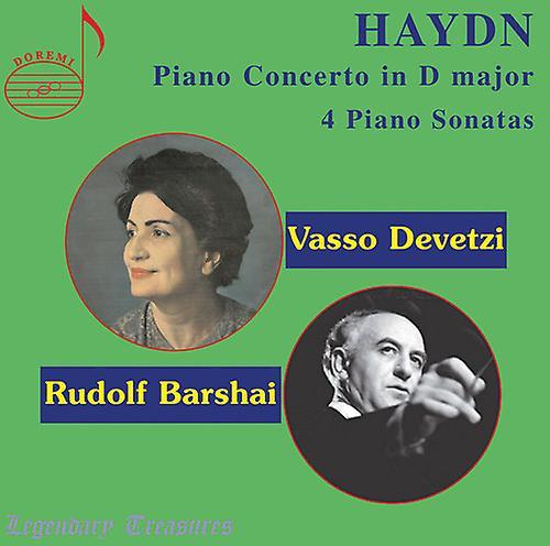 Doremi Records Haydn / Devetzi / Moscow Chamber Orchestra - Piano Concerto in D Major / 4 Piano Sonatas  [COMPACT DISCS] USA import