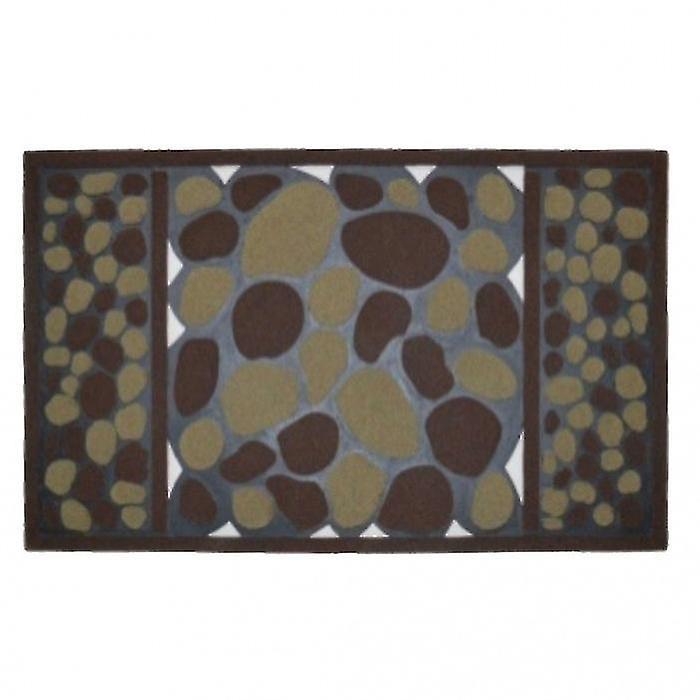 Groundsman Stoney Flock Mat Brown One Size