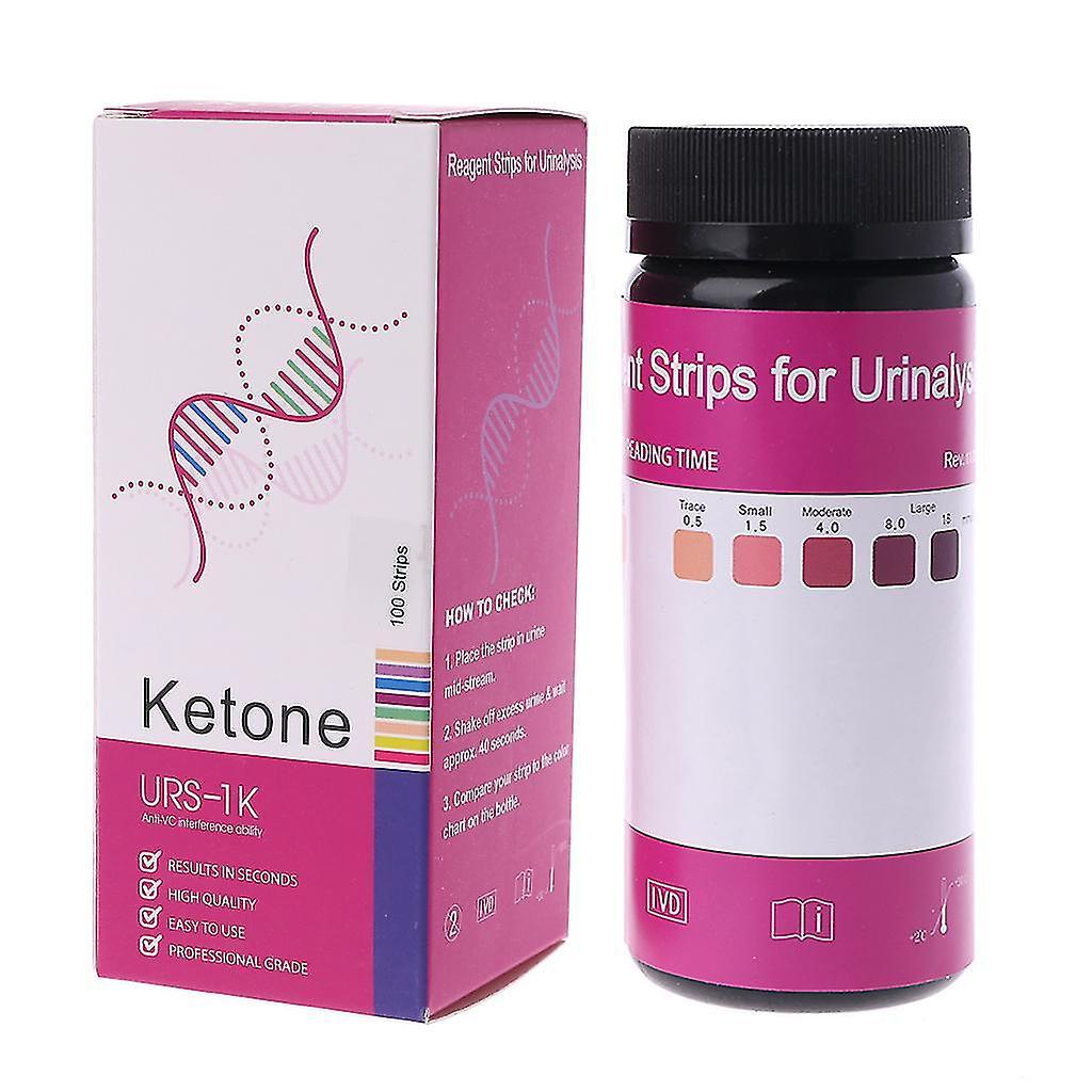 Hono 100 Pcs Keto Test Strips For Testing Body Urine Ketosis Levels Accurate