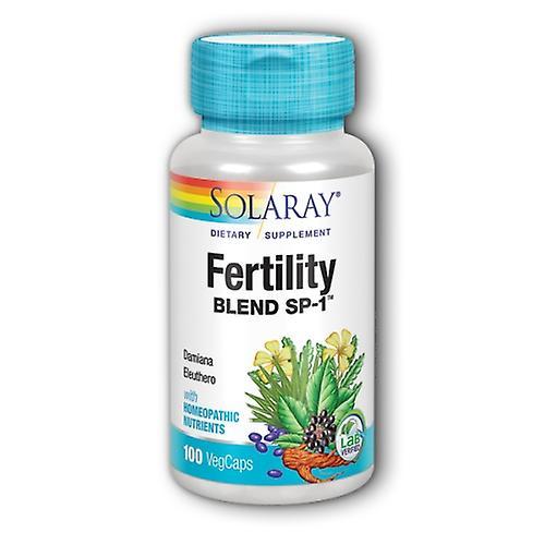 Solaray Fertility Blend SP-1, 100 Caps (Pack of 1)