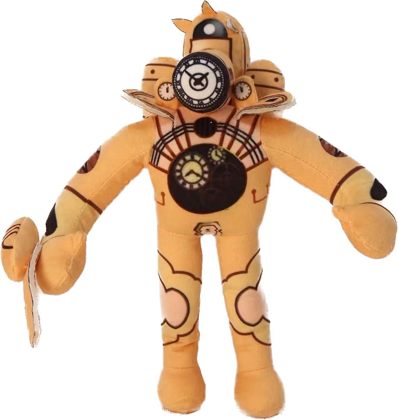 Ubiuo Skibidi Toilet Plush, Titan Clockman Plush,new Skibidi Toilet Multiverse Clock Titan Man Plush Toy(titan Clockman)