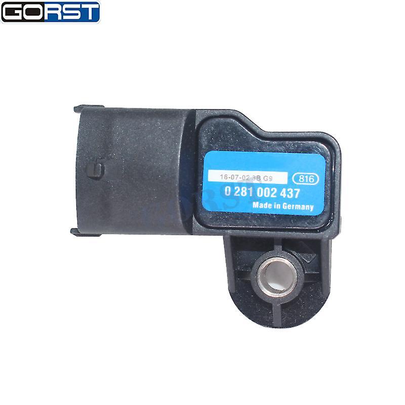 Motor Air Intake Manifold Absolute Boost Pressure Map Sensor 0281002437 For Fiat  Croma Doblo Ducato Grande Punto Multipla 93171176