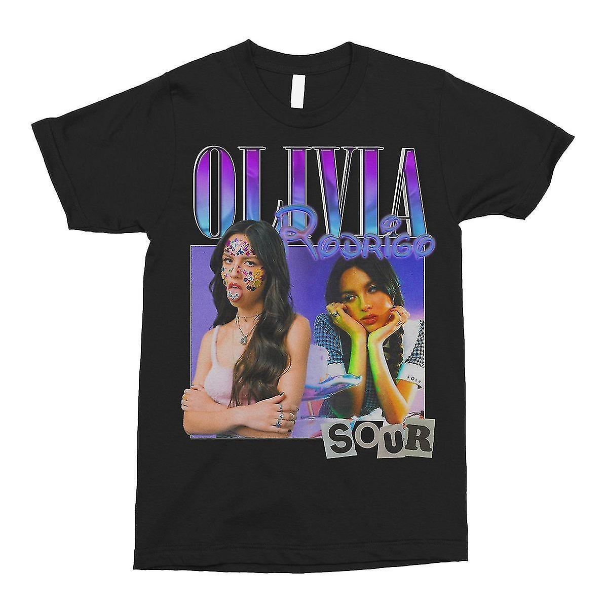 Gildan Olivia rodrigo sour t-shirt Black S