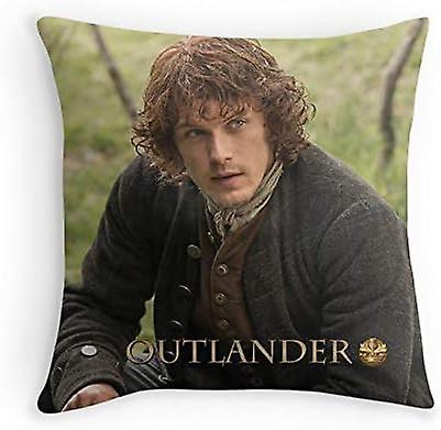 Kerota Pillowcases Soft Cushion Covers Throw Pillow Case Outlander/Jamie Fraser for Sofa Couch Living Room Bed Decorative (Square 18x18) 45x45cm