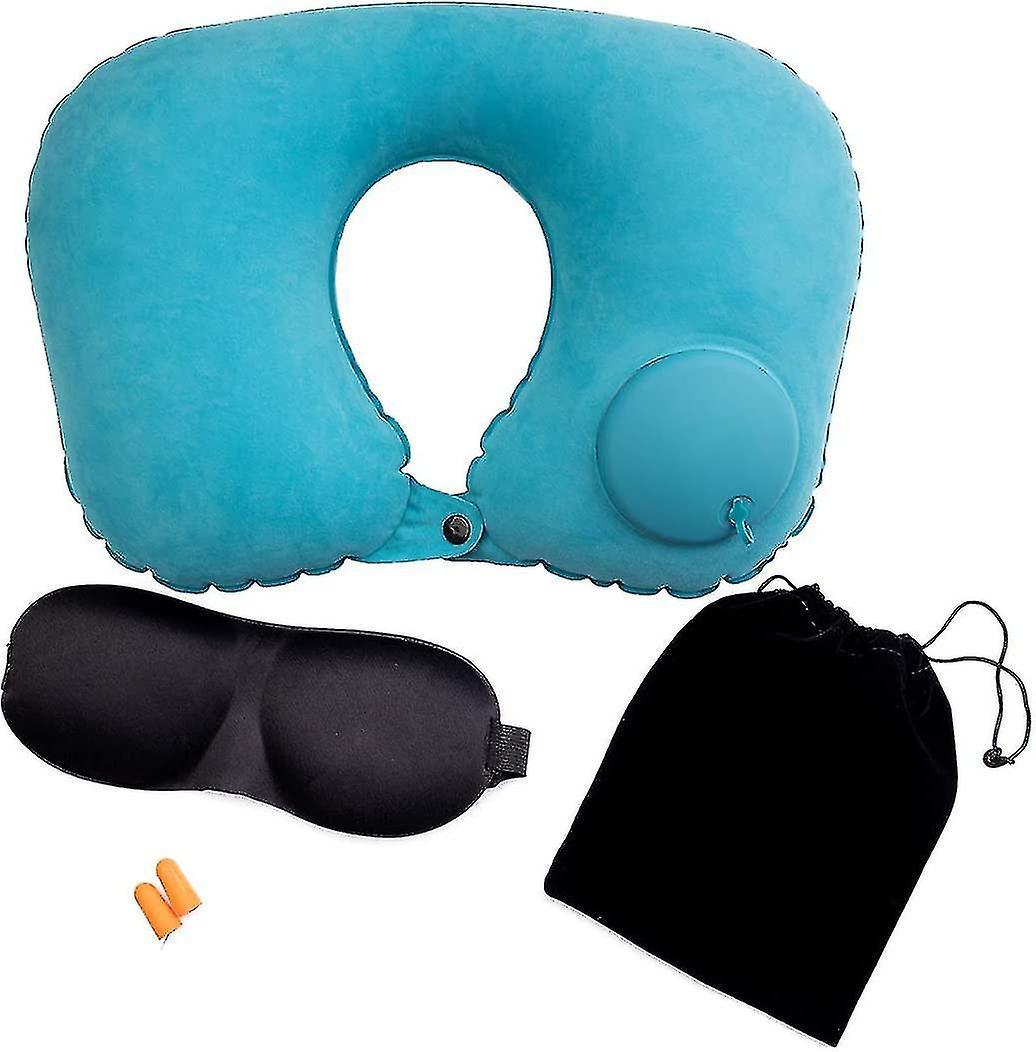 Lohill Neck Pillow Travel Pillow Inflatable Portable Airplane Pillow Adults And Children