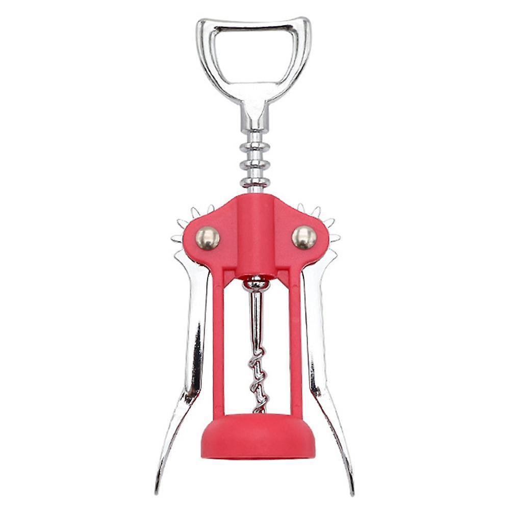 Yeye Rose Red Wine Corkscrew Beer Corkscrew Multifunctional Zinc Alloy Bell Mouth Champagne Opener Stainl