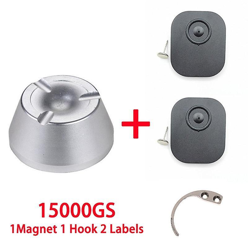 ffzzbg Universal Magnetic Detacher Tag Remover Super Magnetic Eas Alarm Tag Detacher Magnet Unlocking 15000gs 1magnet+1 Hook + 2tab