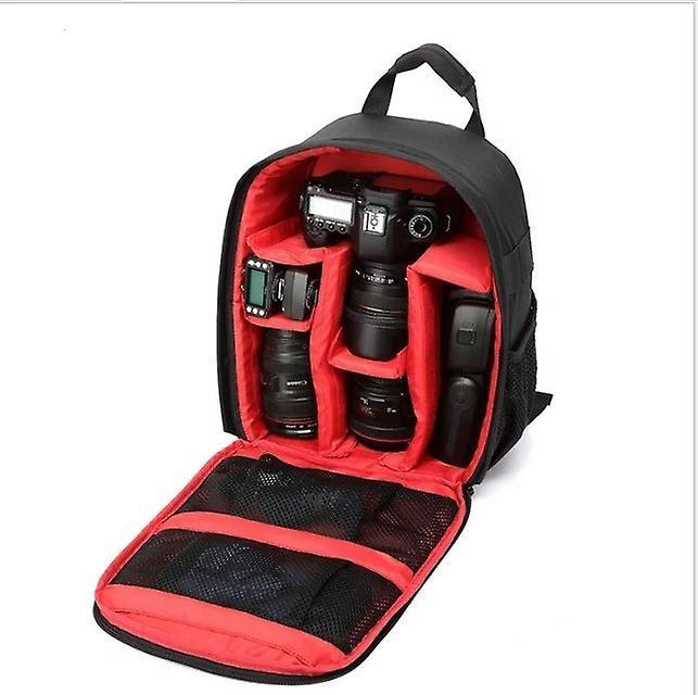 The Brands Market Professional anti theft camera single lens reflex bag Red