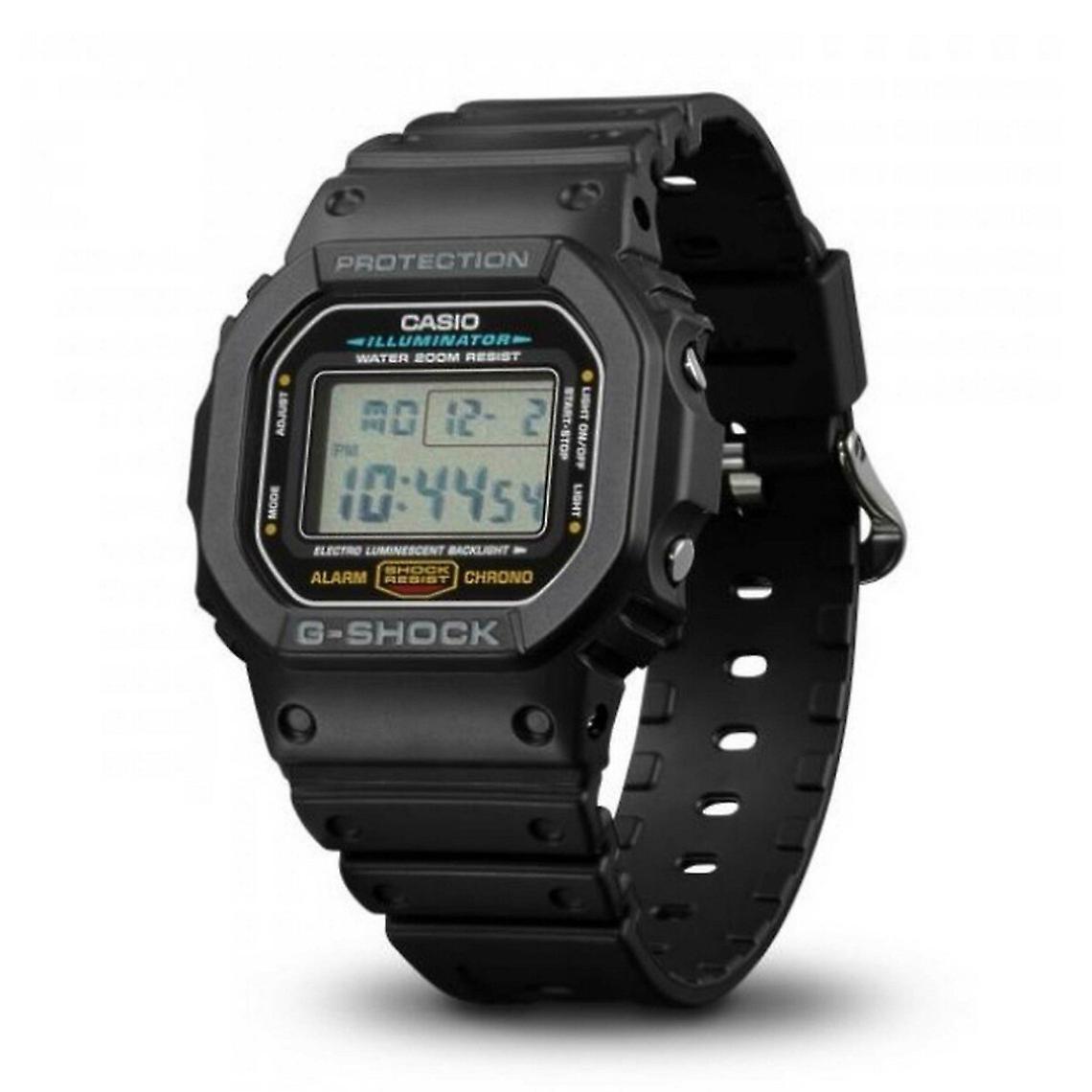 Watch Casio G-Shock DW-5600E-1VER - man sine R Black