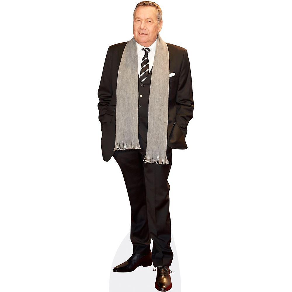 Celebrity Cutouts Roland Kaiser (Scarf) Cardboard Cutout (lifesize OR mini size). Standee. Stand Up. Mini Cutout