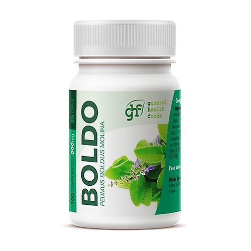 GHF boldo tablets 100 tablets of 500mg