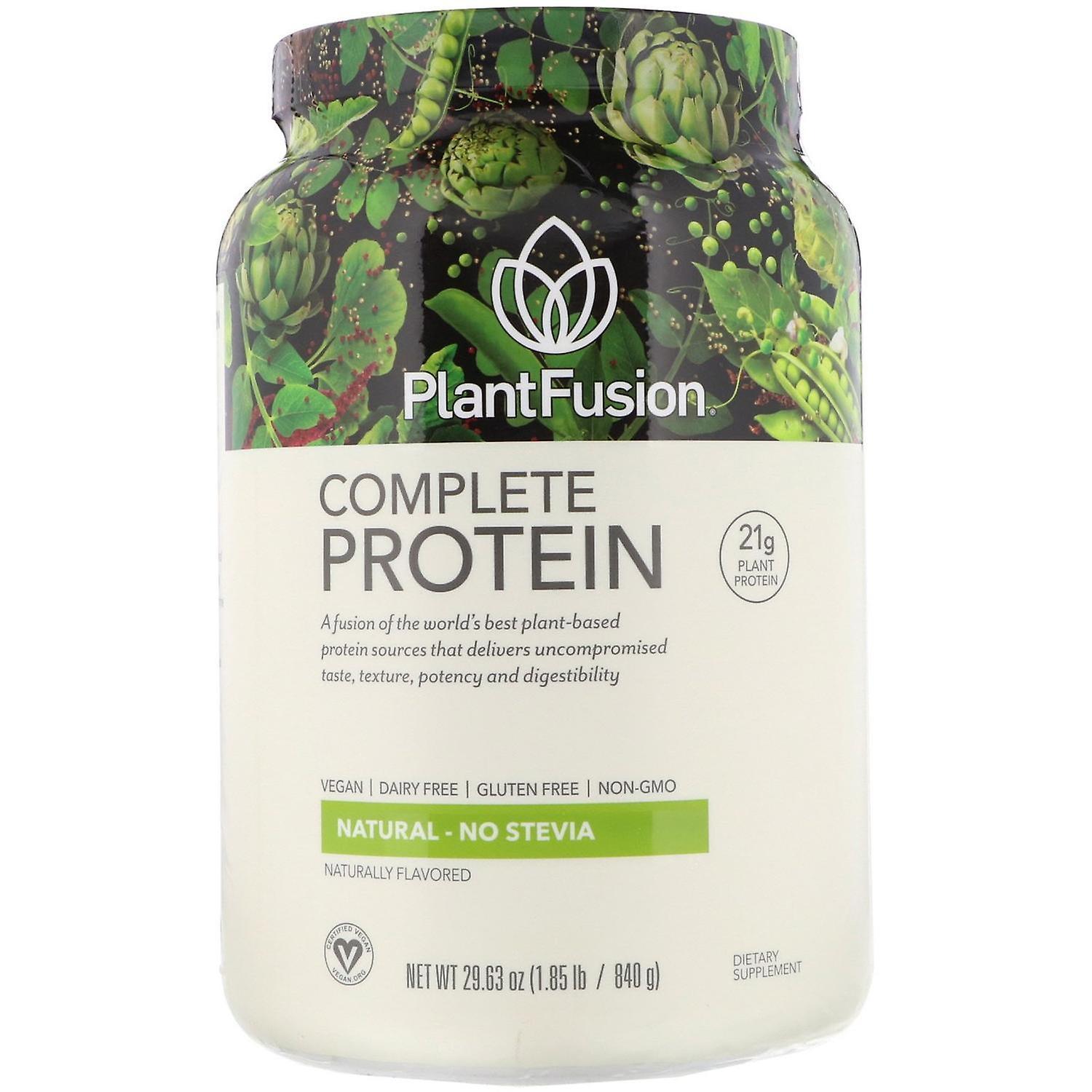 PlantFusion, Complete Protein, Natural, 1.85 lb (840 g)