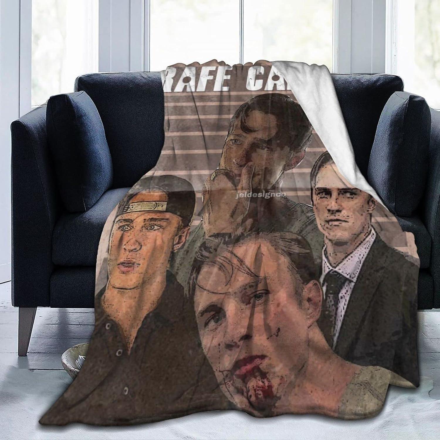 Kerota WT034 Collage Blanket Rafe Role Cameron Flannel Blanket Soft and Comfortable Warm Throw Blankets for Sofa Bed Car Camp Blanket 50x40in 125x1...