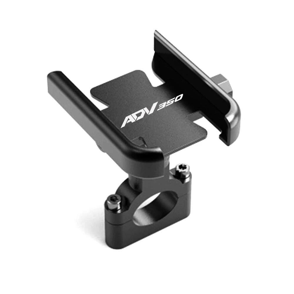 Bicaco For Honda Adv350 Adv 350 2021 2022 2023 Motorcycle Accessories Cnc Handlebar Rear Mirror Mobile Phone Bracket Gps Stand Holder Handlerbar Black