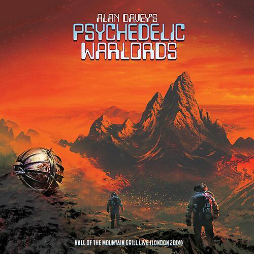 Purple Pyramid Alan Davey's Psychedelic Warlords - Hall Of The Mountain Grill Live (London 2014) [VINYL LP] Colored Vinyl, Ltd Ed, Orange USA Import