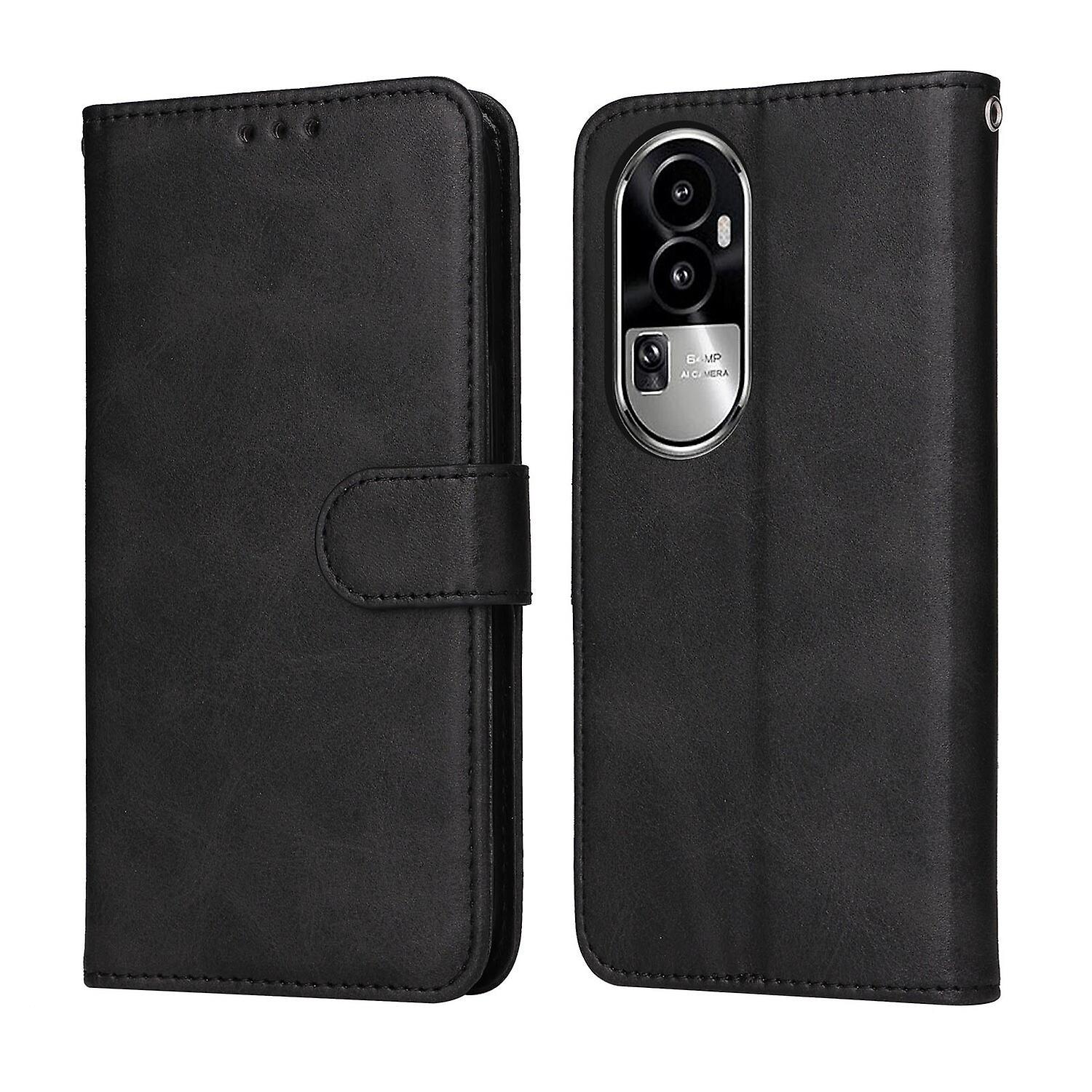 Gangxun Case For Oppo Reno 10 Pro 5g Flip Magnetic Wallet Cover Premium Leather Compatible With Oppo Reno 10 Pro 5g Case Black