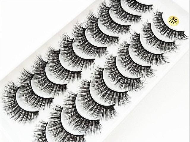 Slowmoose 3d Faux Mink Natural Thick Long False Eyelashes 111