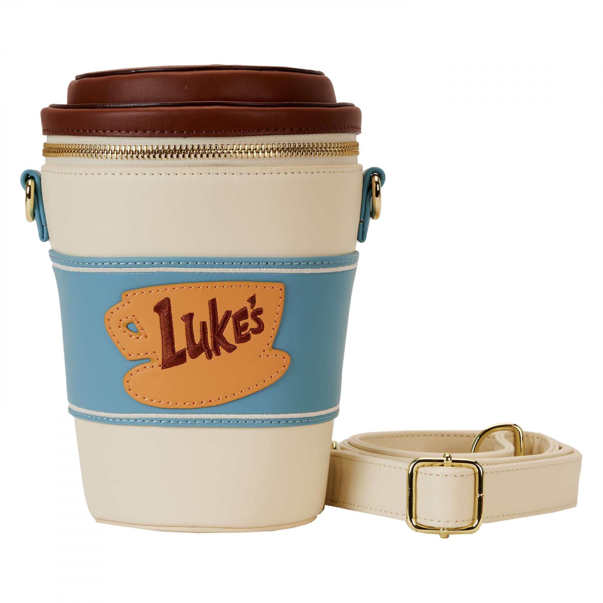 Tv Shows Gilmore Girls Luke's Diner To-Go Cup Crossbody Bag by Loungefly Multi-Color