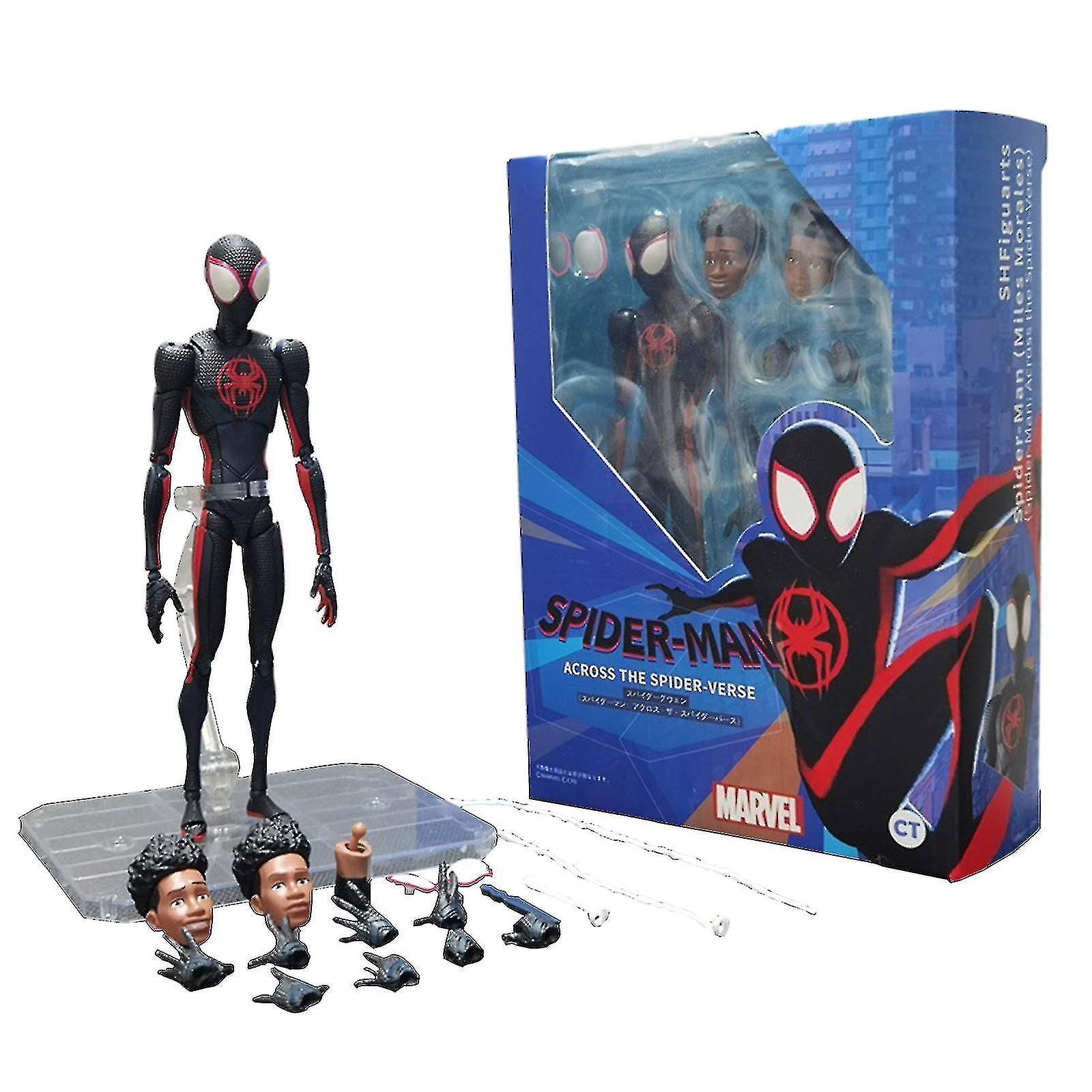 Zhenv Tamashii Nations Spider-man Miles Morales 6 In Action Figur