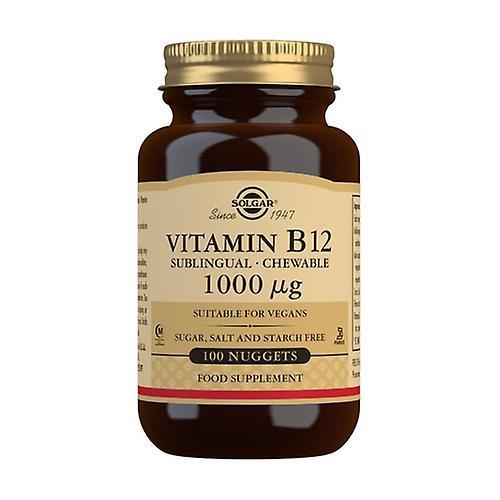 Solgar Chewable/sublingual vitamin B12 100 Sublingual pills of 1000μg