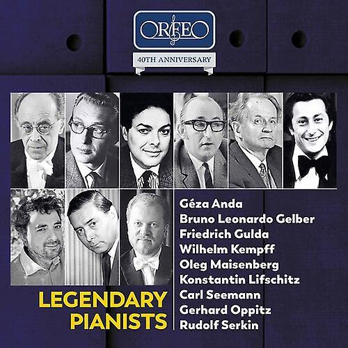 Orfeo Various Artists - Legendary Pianists [COMPACT DISCS] Boxed Set USA Import