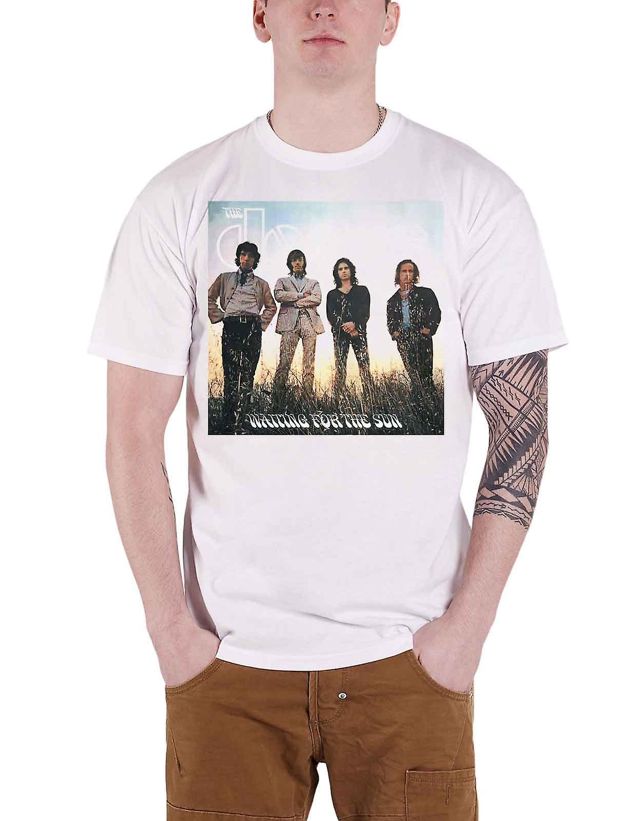 The Doors Waiting for the Sun T Shirt White XXL