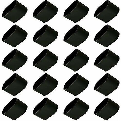 Blackp Capuchon De Pied De Chaise, 20 Pices Protection De Pied De Chaise, Protection De Sol, Embouts De Pied, Pied De Chaise En Plastique, Protecti...