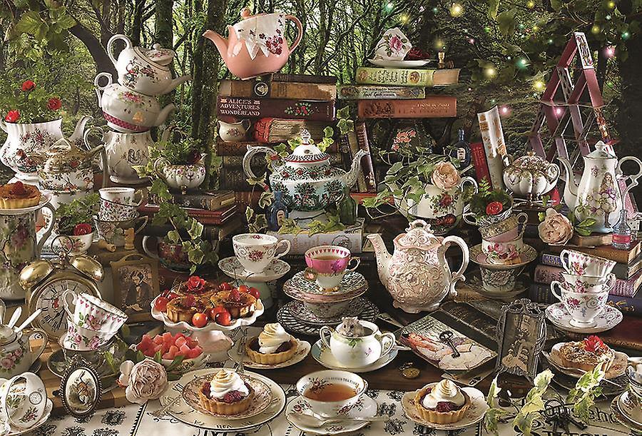 Cobble Hill Mad Hatter's Tea Party Jigsaw Puzzle (2000 Pieces)