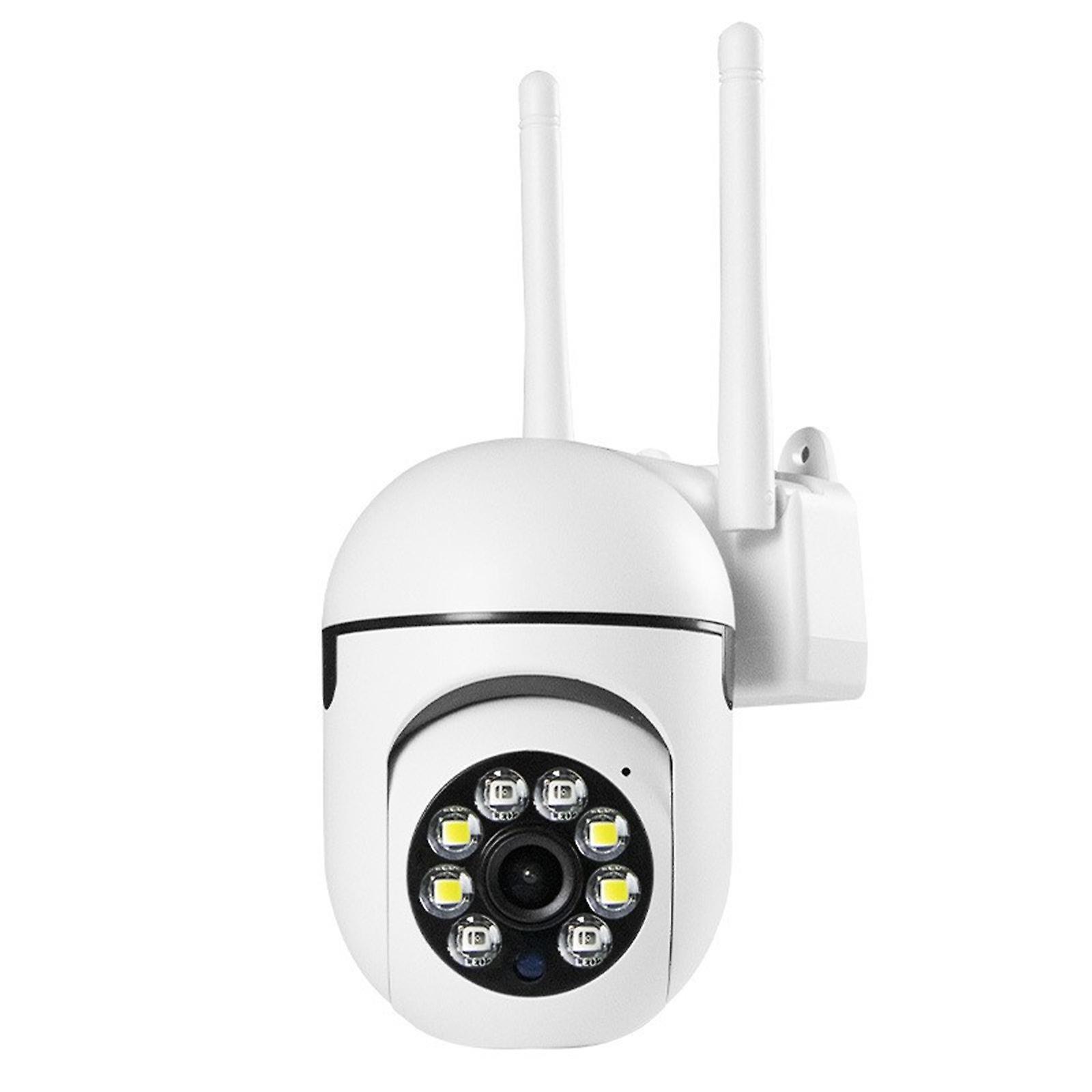 Gaowang 1080p Hd Wireless Security Camera System Outdoor Home 5g Wifi Night Vision Cam White