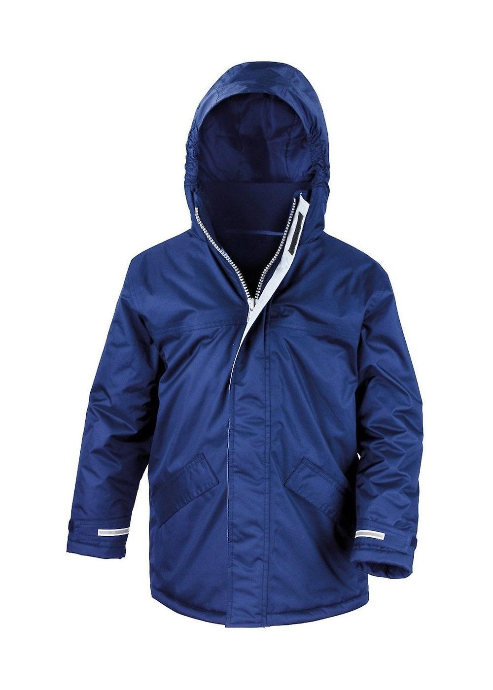 Kids Result Core Junior Winter Parka R207J Royal S