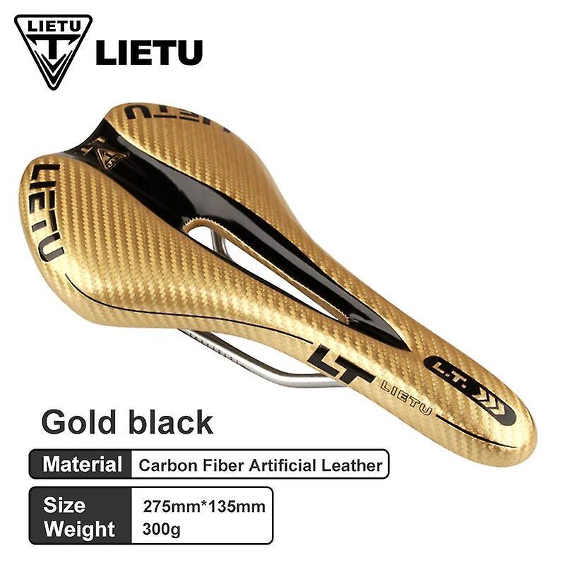 Bicycle Saddles Lietu Bicycle Saddle Mtb Road Bike Cycling Silicone Skid-proof Saddle Seat Silica Gel Cushion Seat Leather Front Seat Mat Carbon Go...