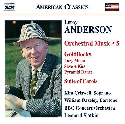 Naxos American Leonard Slatkin - Orchestral Music 5  [COMPACT DISCS] USA import