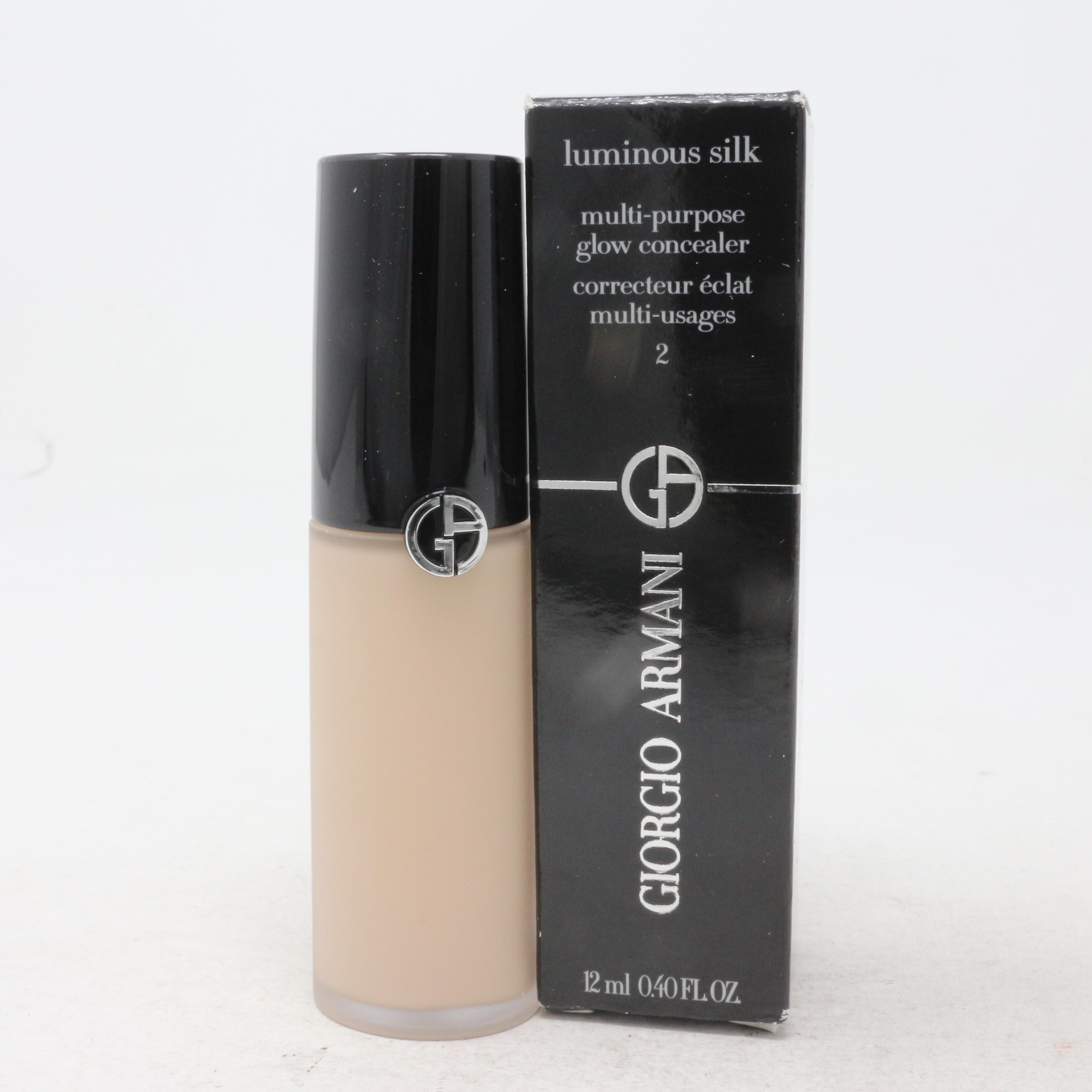 Giorgio Armani Luminous Silk Multi-Purpose Glow Concealer 0.4oz  New With Box 8.75 0.4 oz