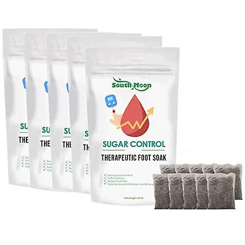 HKLXSM 50Pcs Sugar Control Therapeutic Foot Soak