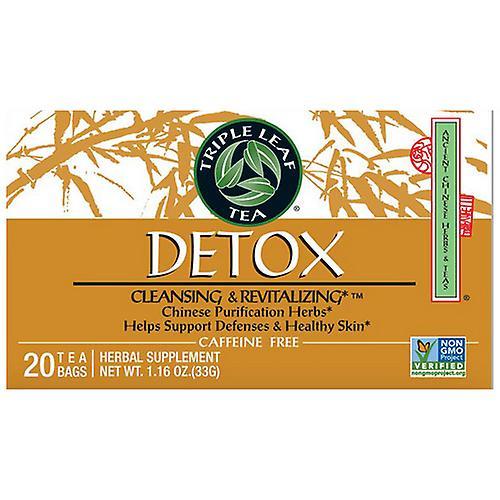 Triple Leaf Tea Detox Tea, 20 bags (Pack of 1)