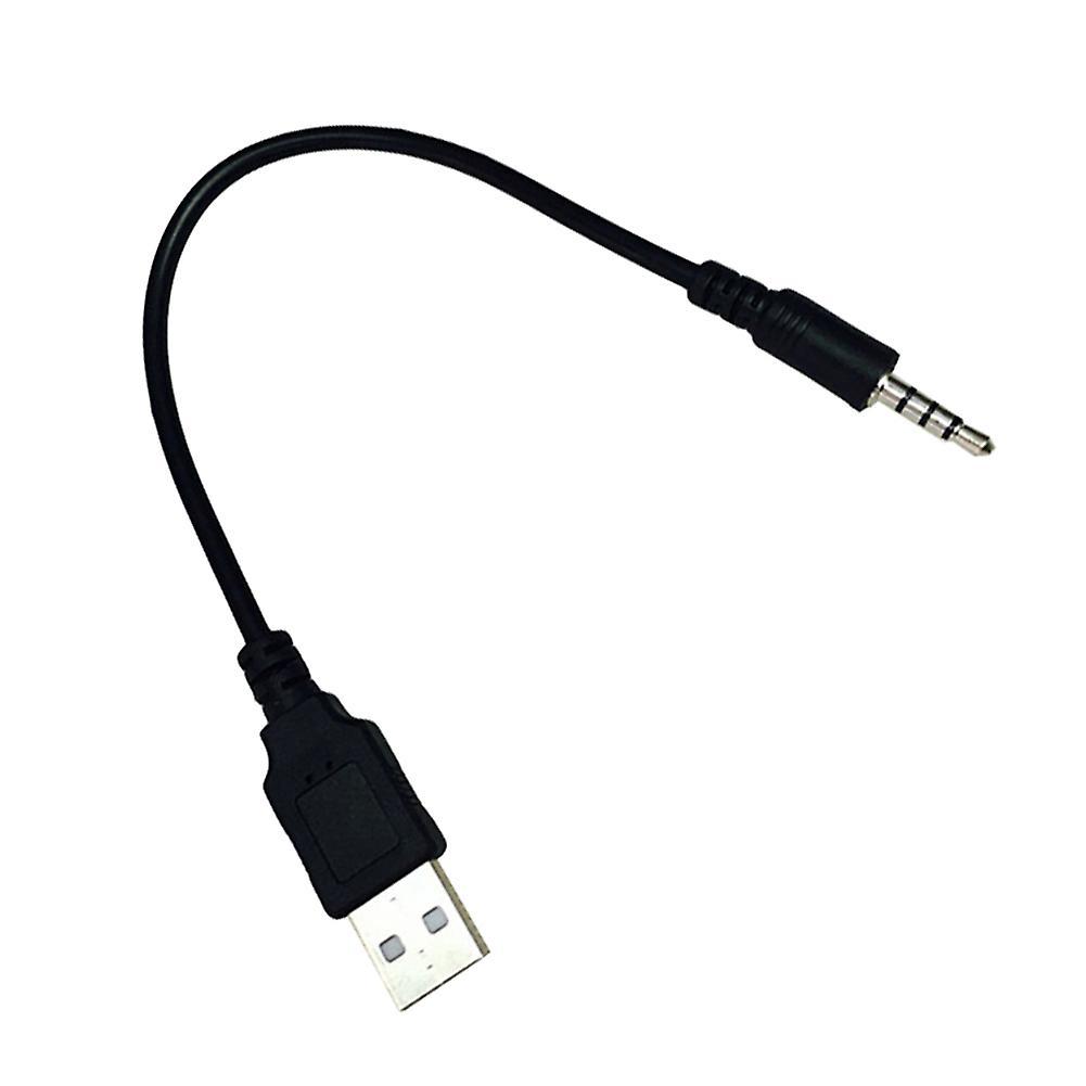 Naievear 3.5mm Male To Usb Aux Jack Audio Cable Charge Adapter Cord Wire For Car Mp3