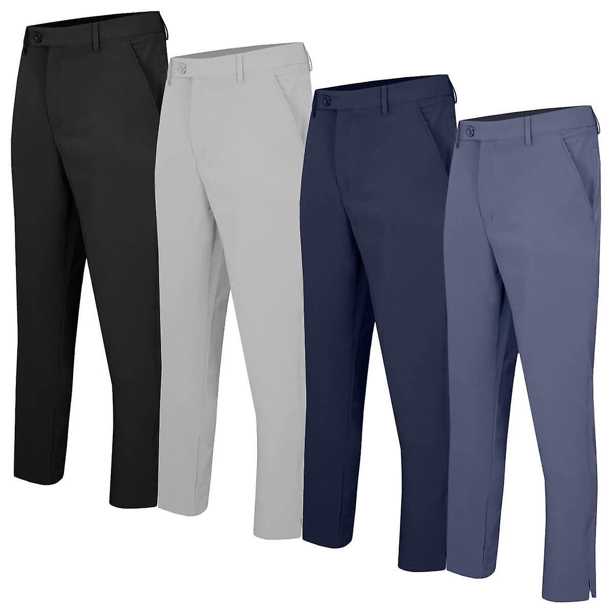 Stuburt Golf Mens Urban Stretch Technical Wicking Golf Trousers Storm 32/33