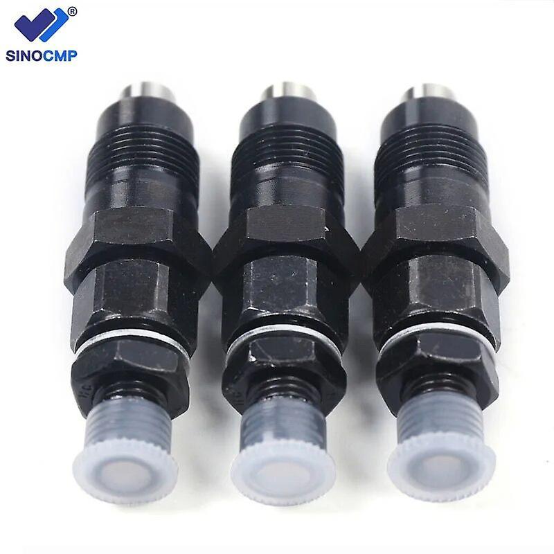 Bicaco 3pcs/pack Fuel Injector For Kubota D1105 D1105t D1005 D905 16032-53000 16032-53902 1g065-53000,16261-53000,16032-53900 Universal CHINA