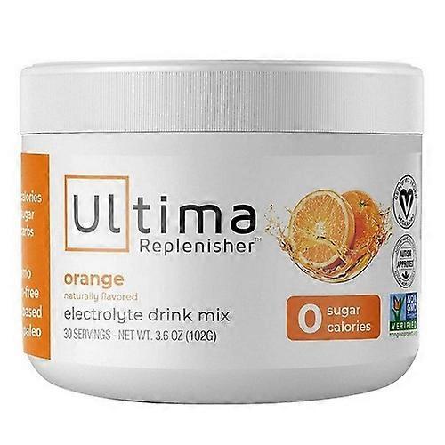 Ultima Replenisher Orange Electrolyte Powder Drink Mix ,Orange 102 Grams